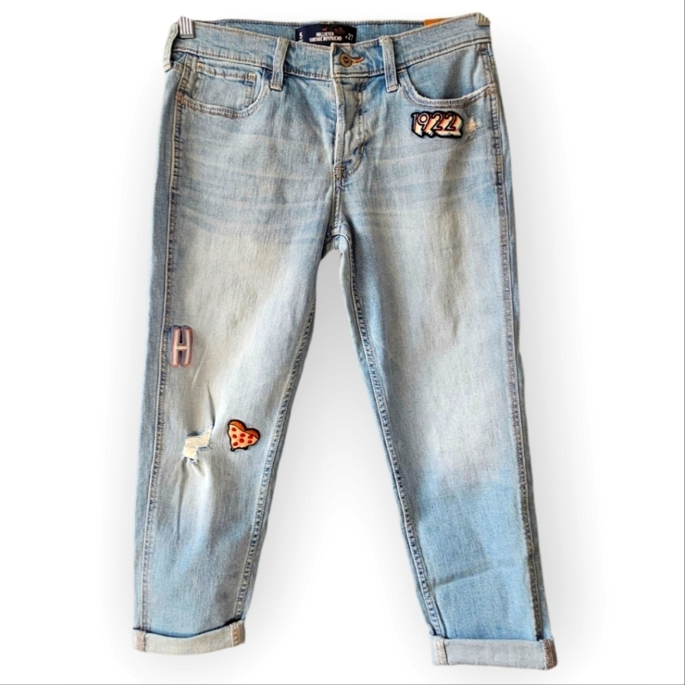 NWT Hollister Vintage Boyfriend Jeans